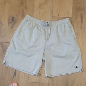 Mens Champion Gray Athletic Shorts Size 2XL